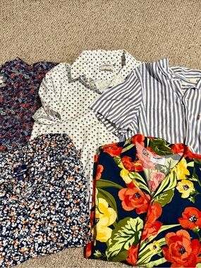 Men’s XL Button up shirt bundle